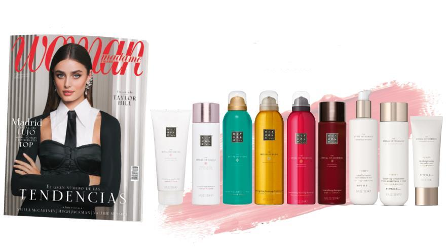 Tratamiento completo de belleza con la revista Woman de marzo