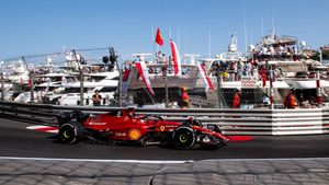 Leclerc, al volante del Ferrari en los terceros ensayos libres del GP de Mónaco Leclerc, al volante del Ferrari en los terceros ensayos libres del GP de Mónaco