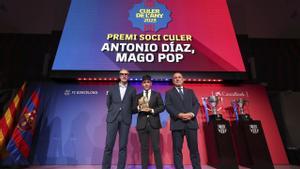 El Mago Pop: Este premio me hace mucha ilusión a mí pero también a mi padre que es mucho del Barça