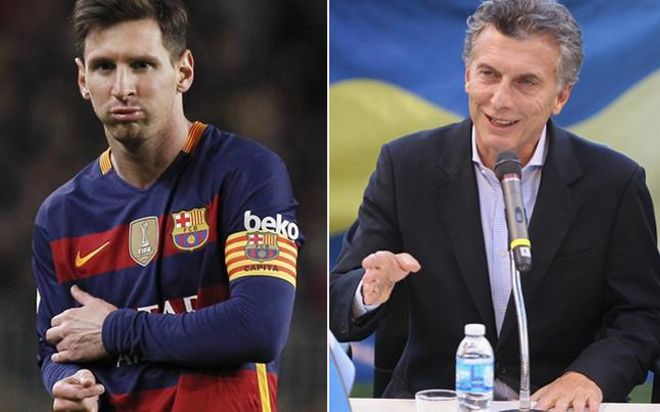 Macri disfruta viendo a Messi todos los domingos Macri disfruta viendo a Messi todos los domingos
