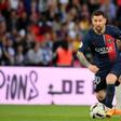 Lionel Messi en su último partido con el PSG
