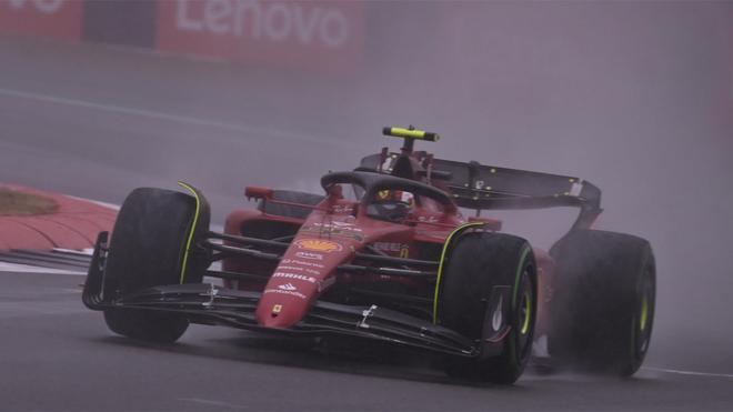 Carlos Sainz logra su primera pole en la F1