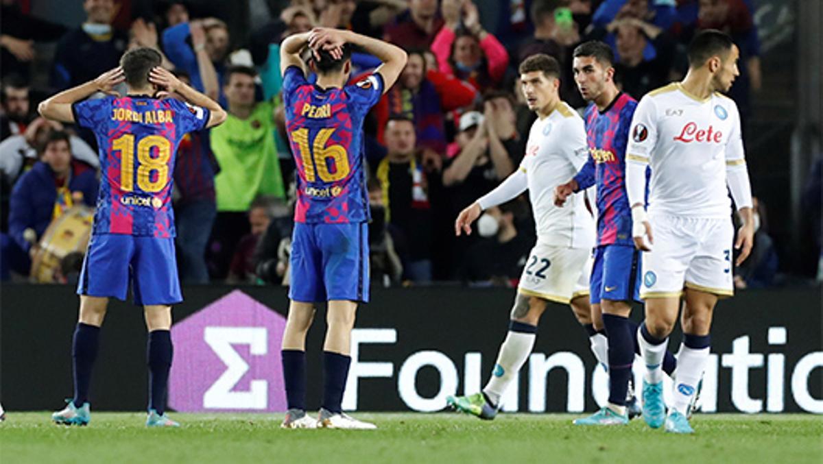Locura final del Barça sin el premio de la remontada