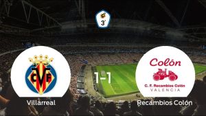 El Villarreal C y el Recambios Colón empatan a uno en el Ciudad Deportiva del Villarreal- Miralcamp El Villarreal C y el Recambios Colón empatan a uno en el Ciudad Deportiva del Villarreal- Miralcamp