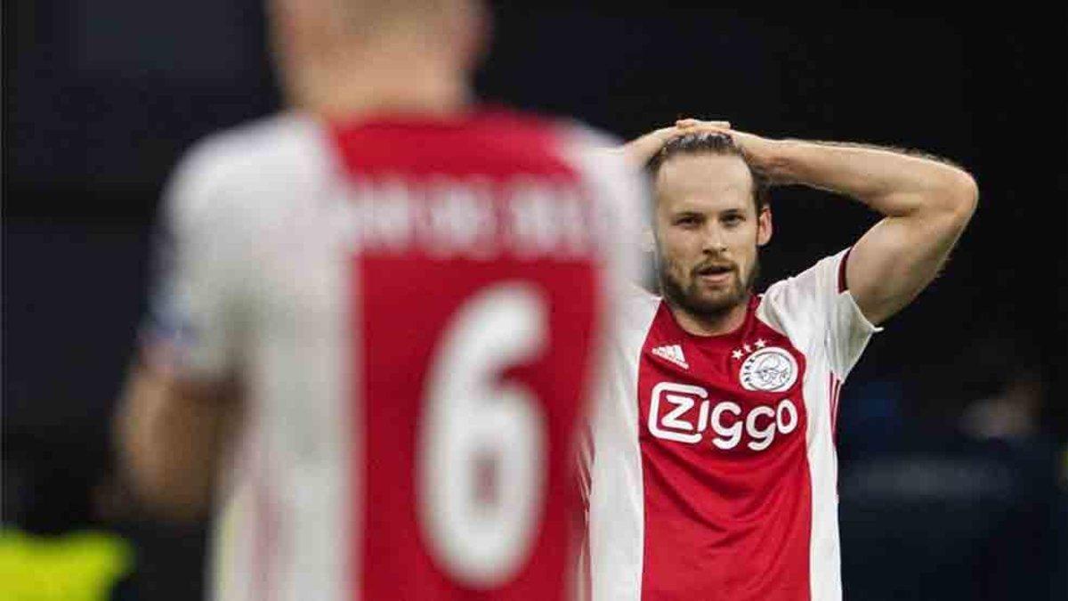 Daley Blind, en un partido ante el Ajax