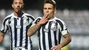 Santos ha metido 23 goles en el campeonato Santos ha metido 23 goles en el campeonato