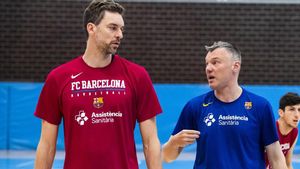 Pau y Saras han trabajado juntos para el regreso del pívot a las pistas Pau y Saras han trabajado juntos para el regreso del pívot a las pistas