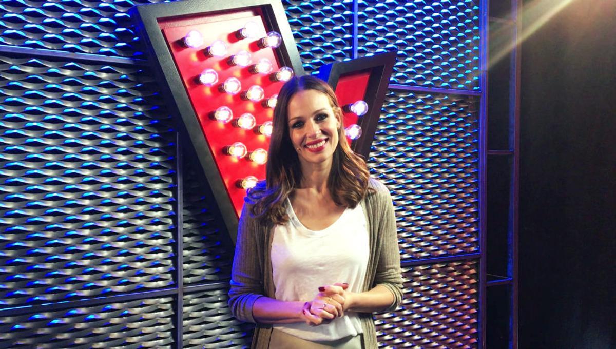 La presentadora de ‘La Voz’, Eva González.