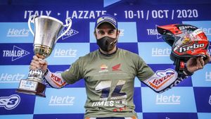 Toni Bou celebrando un nuevo éxito Toni Bou celebrando un nuevo éxito