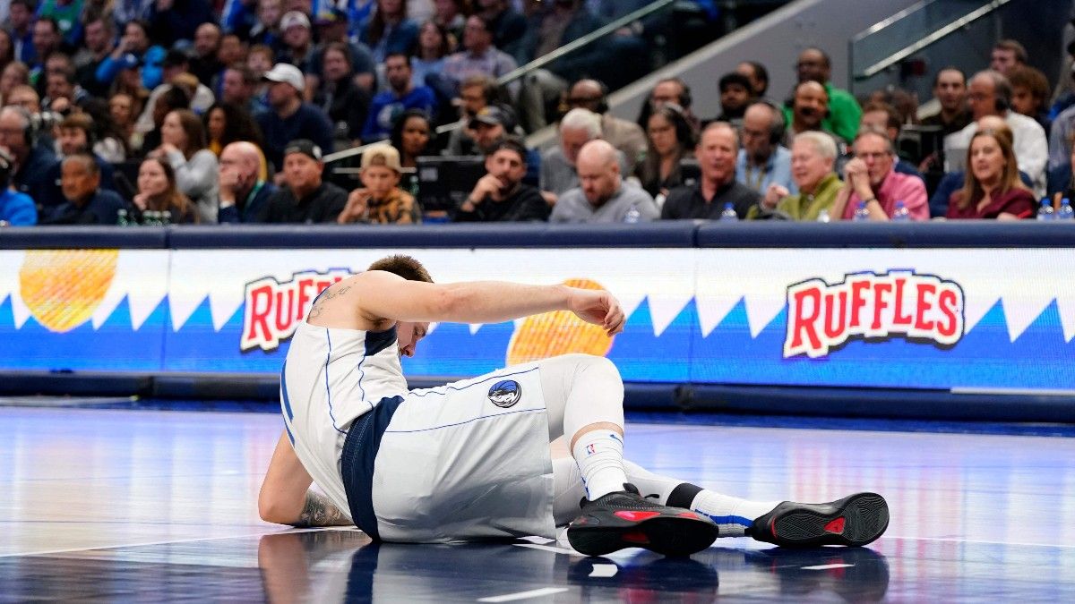 ¡Alerta Doncic!  La estrella de Los Mavericks, lesionada