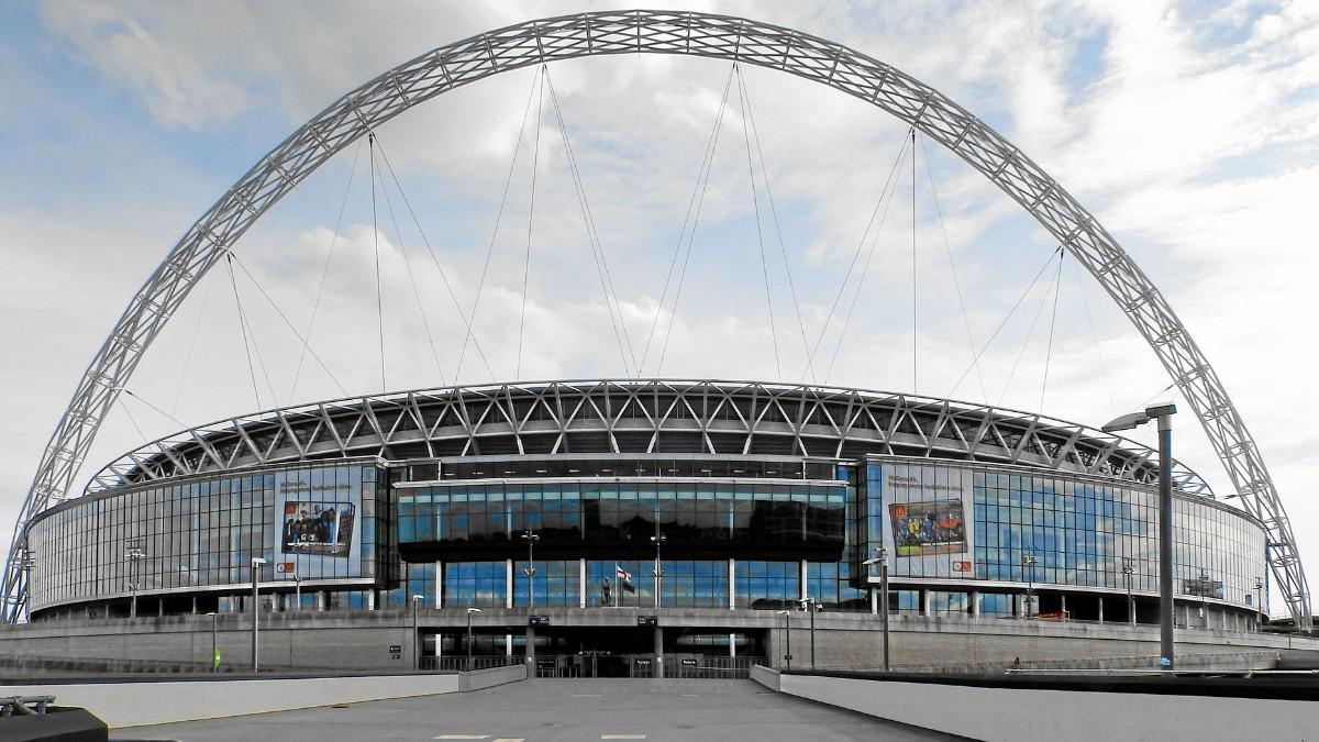 Imagen del estadio de Wembley
