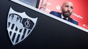 Monchi se siente a gusto en Sevilla Monchi se siente a gusto en Sevilla