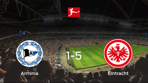 El Eintracht Frankfurt logra una goleada en el estadio del Arminia Bielefeld (1-5) El Eintracht Frankfurt logra una goleada en el estadio del Arminia Bielefeld (1-5)