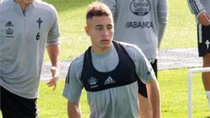 Emre Mor en un entrenamiento Emre Mor en un entrenamiento
