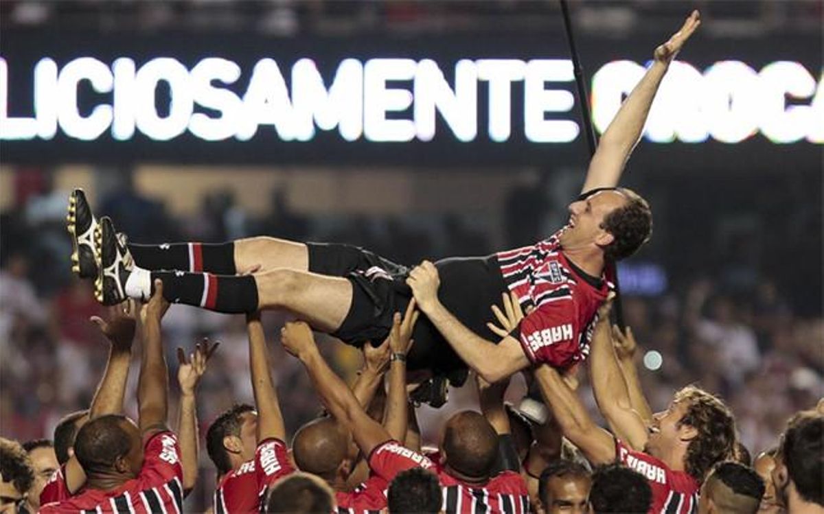 Rogerio Ceni dijo adiós como un mito del Sao Paulo Rogerio Ceni dijo adiós como un mito del Sao Paulo
