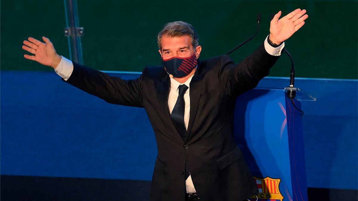 Laporta, investido como presidente del Barça