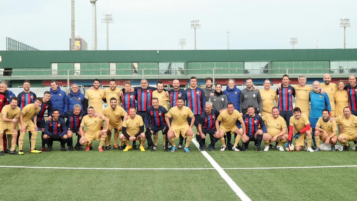 Los protagonistas del partido de este martes en la Ciutat Esportiva del FC Barcelona Los protagonistas del partido de este martes en la Ciutat Esportiva del FC Barcelona