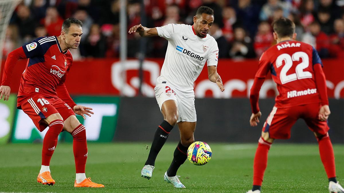 Resumen, goles y highlights del Sevilla 2 - 3 Osasuna de la jornada 23 de LaLiga Santander