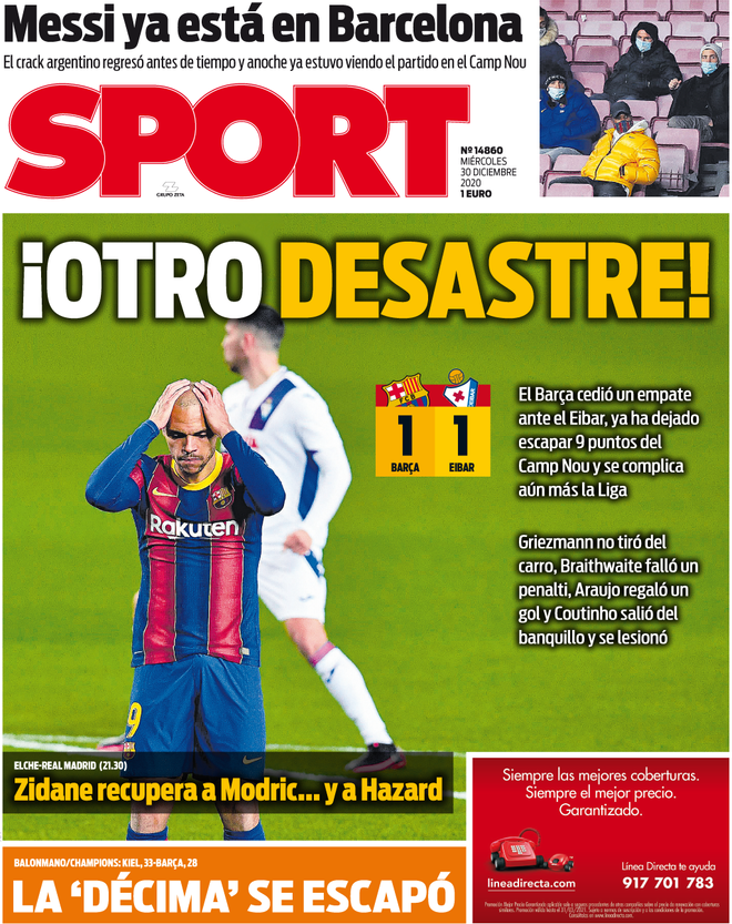 Portada 30/12/2020 Portada 30/12/2020