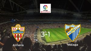 Victoria del Almería por 3-1 ante el Málaga Victoria del Almería por 3-1 ante el Málaga