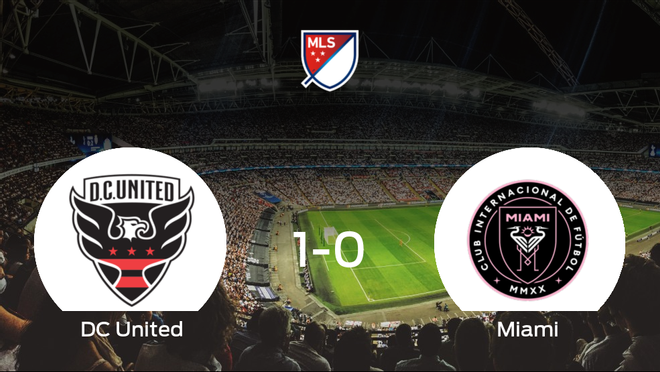 El DC United consigue la victoria frente al Inter de Miami en el segundo tiempo (1-0) El DC United consigue la victoria frente al Inter de Miami en el segundo tiempo (1-0)