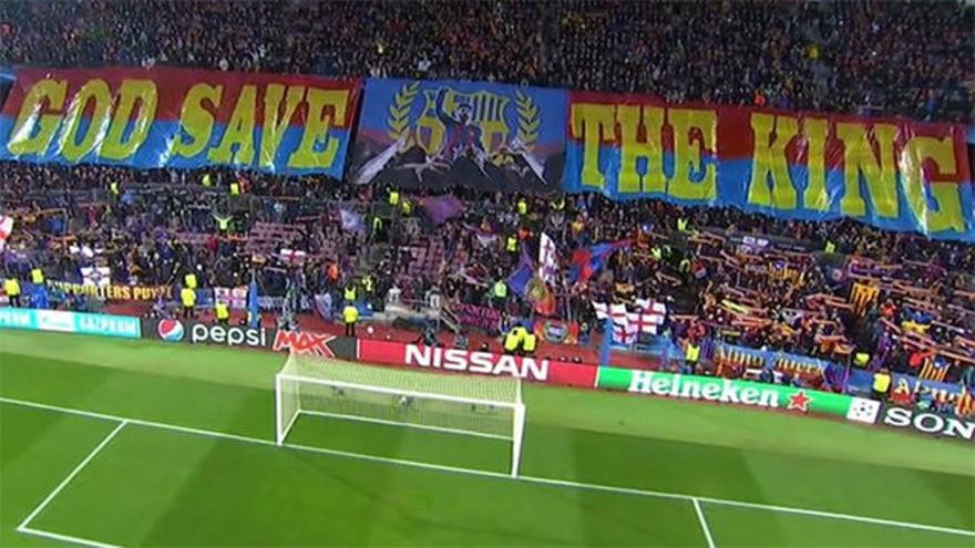 Tifo No Juegues Con El Rey De Europa