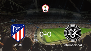 El Atlético B y el Internacional se reparten los puntos en un partido sin goles (0-0) El Atlético B y el Internacional se reparten los puntos en un partido sin goles (0-0)