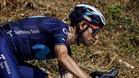 Alejandro Valverde, en la etapa del Giro. / SERGI LÓPEZ-EGEA