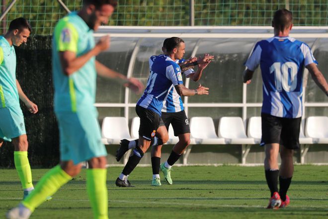 Raúl De Tomás se convirtió en el primer goleador de la pretemporada perica Raúl De Tomás se convirtió en el primer goleador de la pretemporada perica