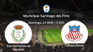 Previa del encuentro: el San Fernando de Henares recibe en su feudo al Complutense Alcalá Previa del encuentro: el San Fernando de Henares recibe en su feudo al Complutense Alcalá