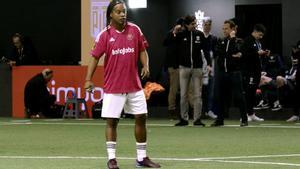 Ronaldinho, durante la Kings League