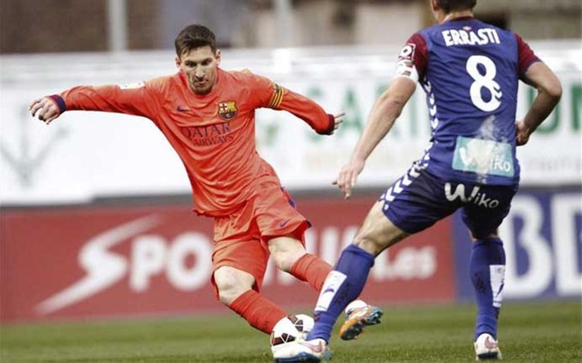 Messi y el tridente, intocables para Luis Enrique
