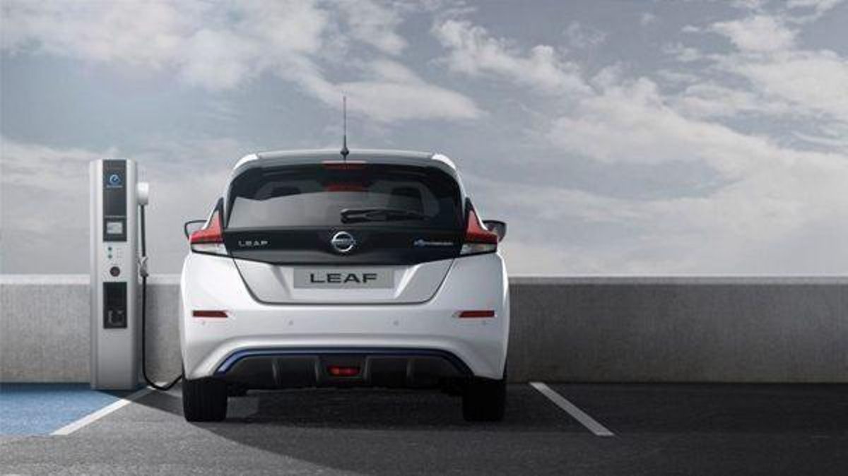 Un punto de recarga Nissan Un punto de recarga Nissan