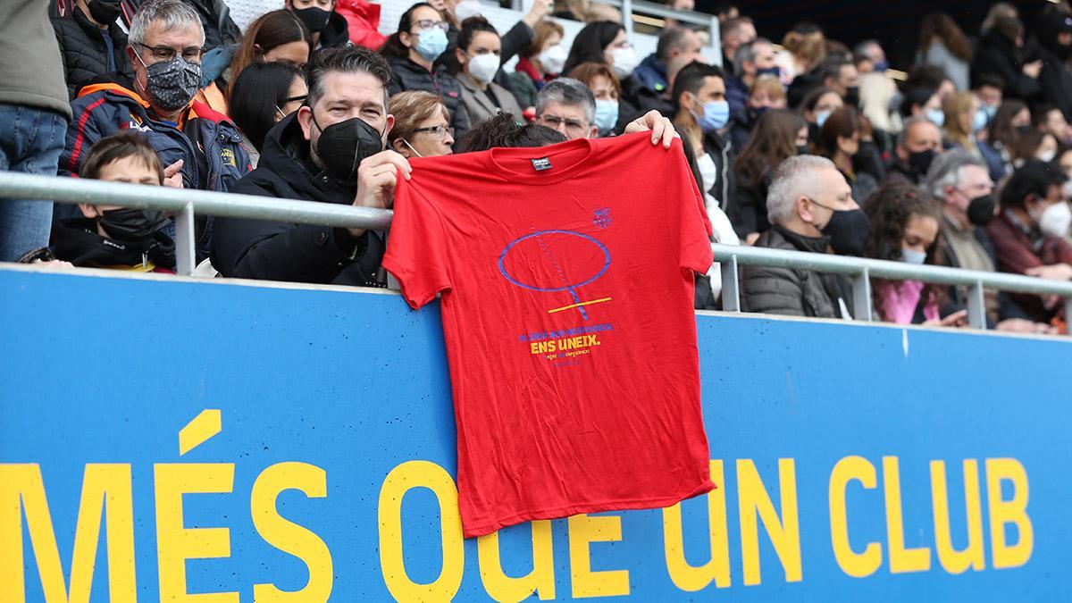 El público acompañará al Barça femenino en el Camp Nou