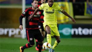Bakambu, delantero del Villarreal Bakambu, delantero del Villarreal