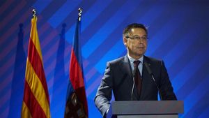 El presidente del FC Barcelona, Josap Maria Bartomeu El presidente del FC Barcelona, Josap Maria Bartomeu
