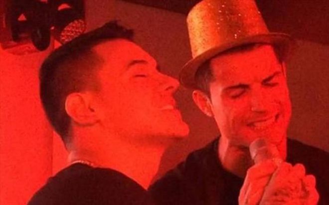 Cristiano se lo pasó en grande en su fiesta Cristiano se lo pasó en grande en su fiesta