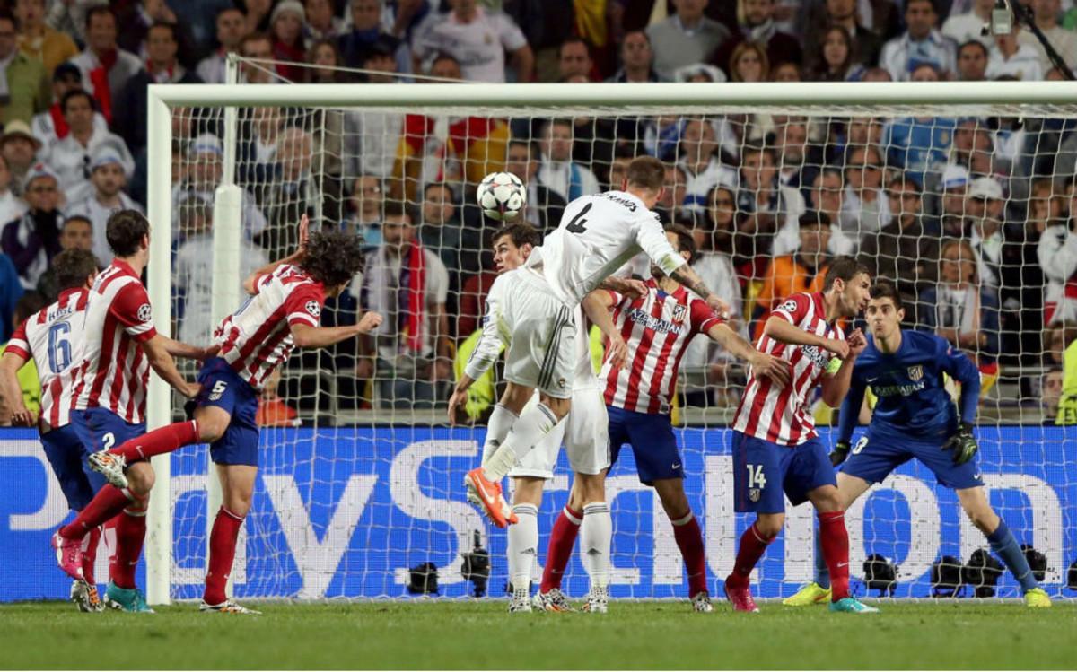 El gol de Sergio Ramos en la final de Champions de 2014 en Lisboa