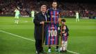 FC Barcelona - Getafe | El homenaje a Busquets