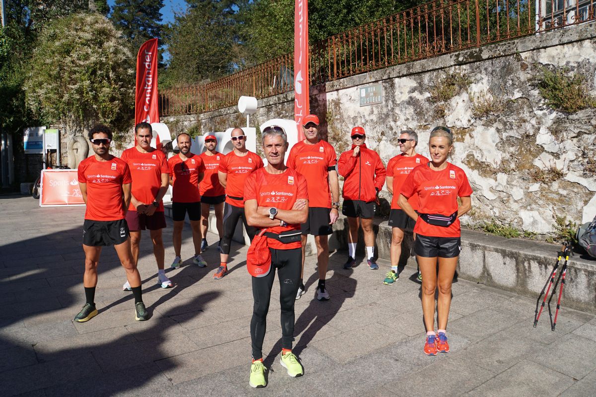 El embajador de Banco Santander Martín Fiz correrá las cinco últimas etapas del Camino, en el año del Xacobeo El embajador de Banco Santander Martín Fiz correrá las cinco últimas etapas del Camino, en el año del Xacobeo