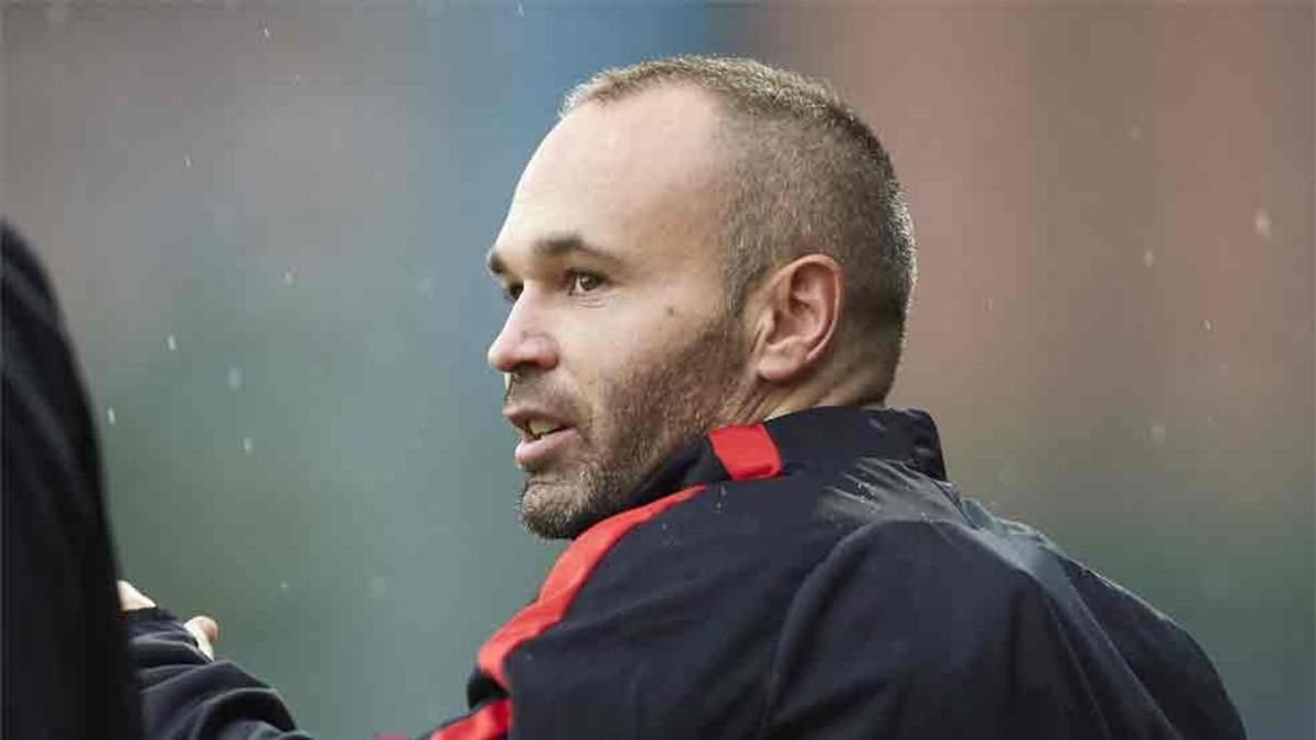 Iniesta ha hablado de la situación del país Iniesta ha hablado de la situación del país