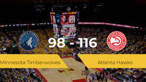 Victoria de Atlanta Hawks ante Minnesota Timberwolves por 98-116 Victoria de Atlanta Hawks ante Minnesota Timberwolves por 98-116