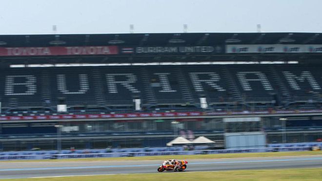 El circuito de Buriram, en Tailandia, no albergará MotoGP este año El circuito de Buriram, en Tailandia, no albergará MotoGP este año