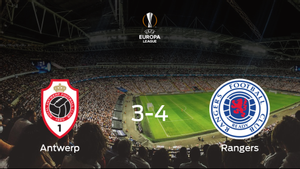 Victoria 3-4 del Rangers frente al Royal Antwerp en el partido de ida de dieciseisavos de final Victoria 3-4 del Rangers frente al Royal Antwerp en el partido de ida de dieciseisavos de final