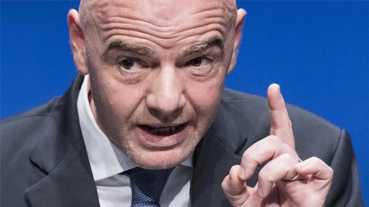Gianni Infantino, presidente de la FIFA Gianni Infantino, presidente de la FIFA