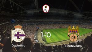 El Deportivo gana por la mínima al Pontevedra (1-0) El Deportivo gana por la mínima al Pontevedra (1-0)