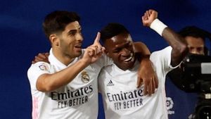 Asensio con Vinicius celebrando un gol Asensio con Vinicius celebrando un gol