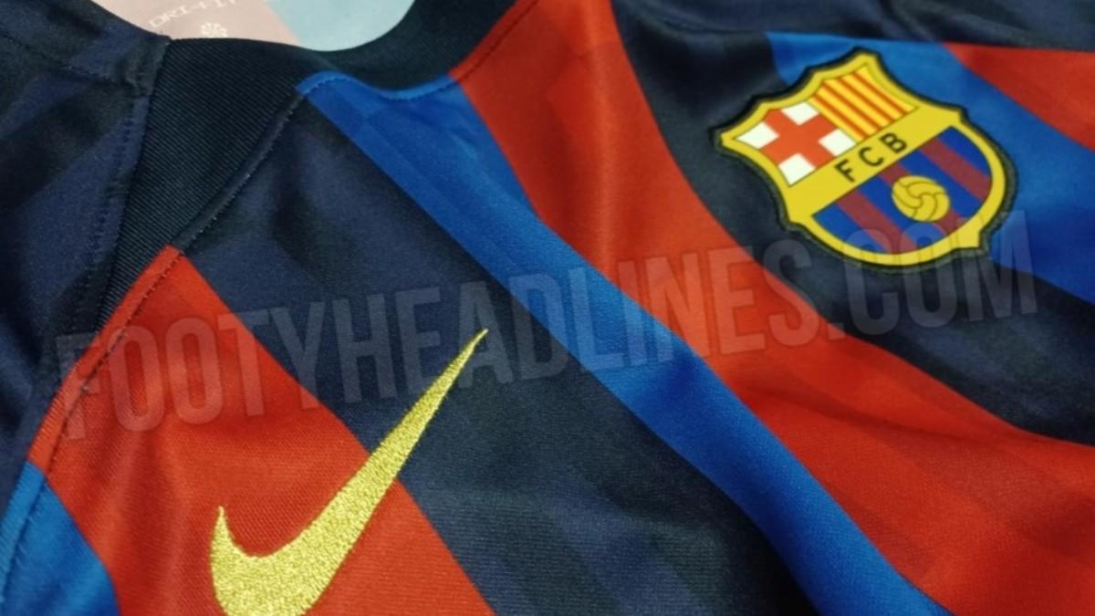 The first photographs of Barcelona's 2022-23 shirt are leaked online