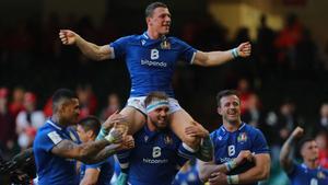 Italia hizo historia al derrotar a Gales en el torneo Seis Naciones de rugby