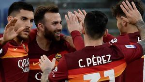 Borja Mayoral marcó un doblete para la Roma contra el Spezia Borja Mayoral marcó un doblete para la Roma contra el Spezia